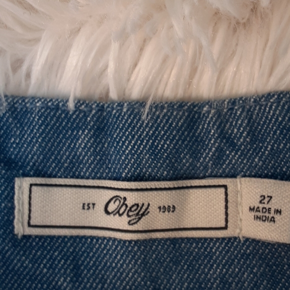 Obey Polka Dot pinup shorts Y2K NWOT - Picture 6 of 9